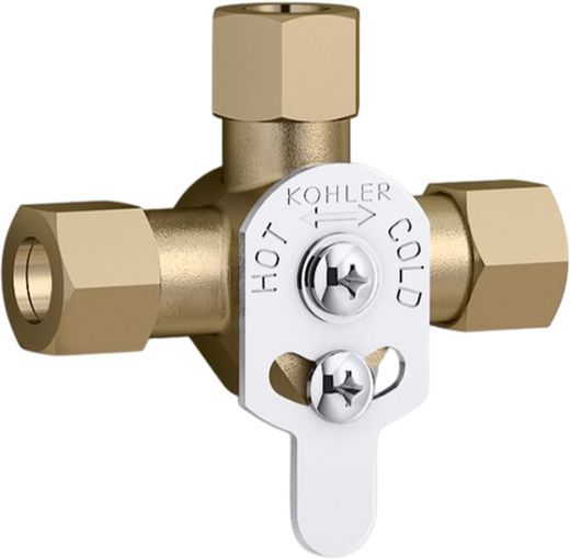 KOHLER® Rough Plate Mechanical Mixing Valve-0