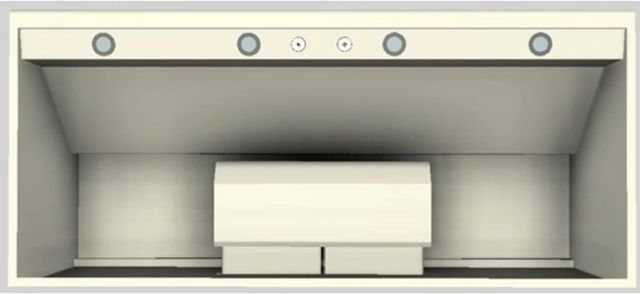 Vent-A-Hood® 54" Biscuit Wall Mounted Range Hood-3