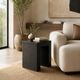 Crestview Hendrix Black End Table-1