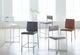 Modus Furniture Amalfi Chrome/Cobalt Counter Stool-1