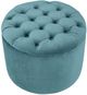 TOV Furniture Queen Sea Blue Velvet Storage Ottoman-2