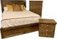 Vintage Furniture Jack Twin Panel Bed-3