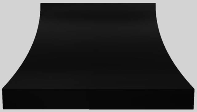 Vent-A-Hood® Designer Series 54" Black Wall Mounted Range Hood-0