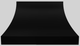 Vent-A-Hood® Designer Series 54" Black Wall Mounted Range Hood-0