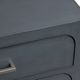 Crestview Collection Langford Blue 3-Drawer Chest-4