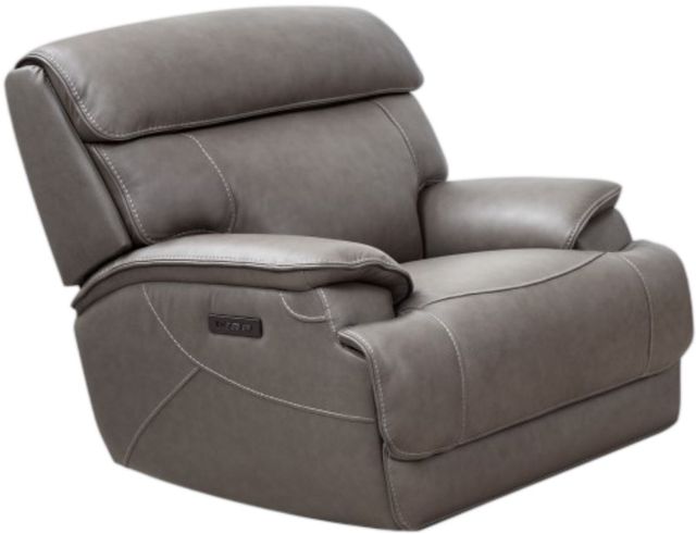 Cheers by Man Wah Naples Taupe Zero Gravity Power Recliner-0