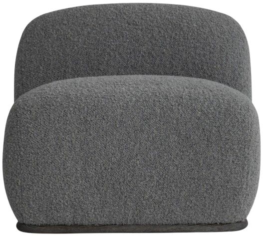Bernhardt Billie Bernhardt Living Gray Swivel Chair-1