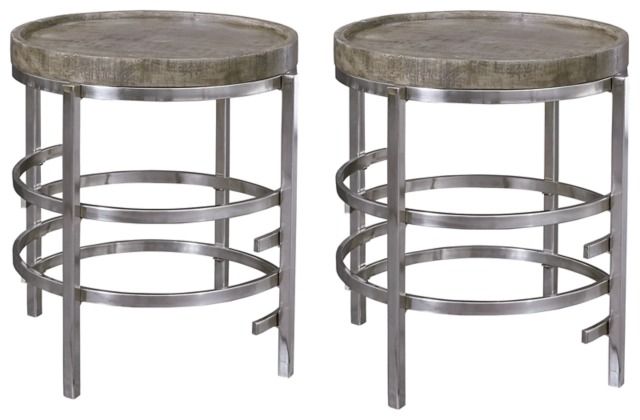 Signature Design by Ashley® Zinelli 2-Piece Gray Living Room Table Set-0