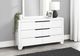 Monarch Specialties Inc. Light Grey/White Dresser-2