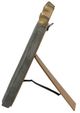 A & B Home Gold/Slate Grey Mirror -2