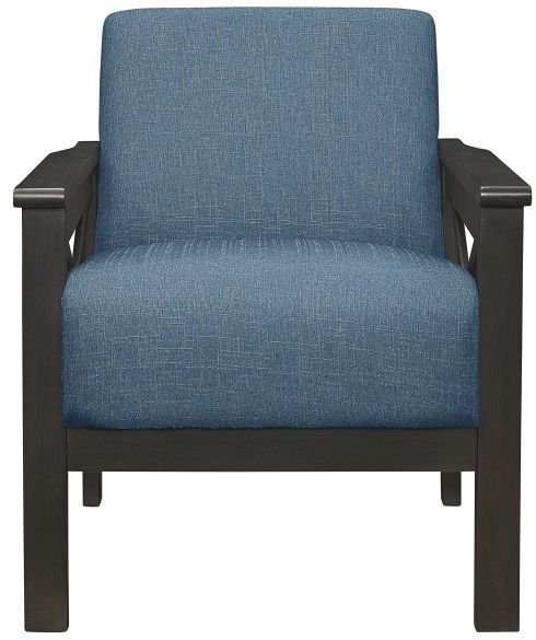Mazin Furniture Herriman Blue Accent Chair-1
