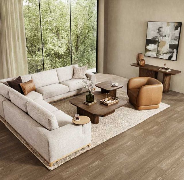 Classic Home Donovan 3-Piece Sand Sectional-1