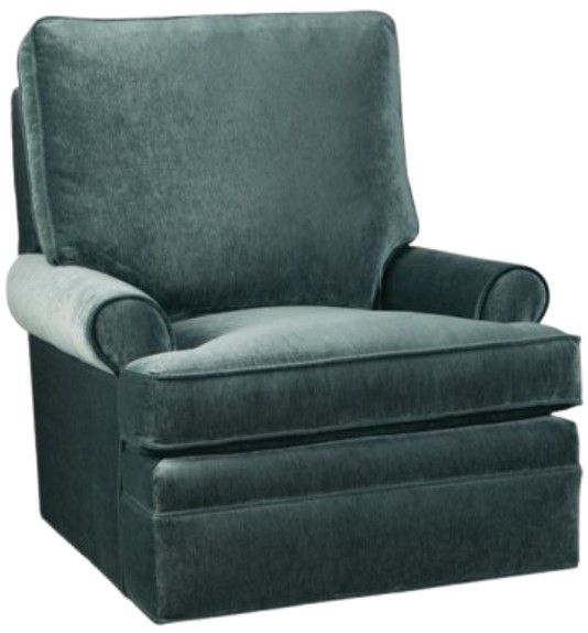 Craftmaster® Customizable Soft Haven 38" Swivel Glider-3