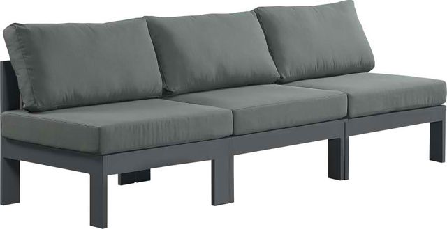 Meridian Furniture Nizuc Grey Outdoor Patio Modular Sofa-0