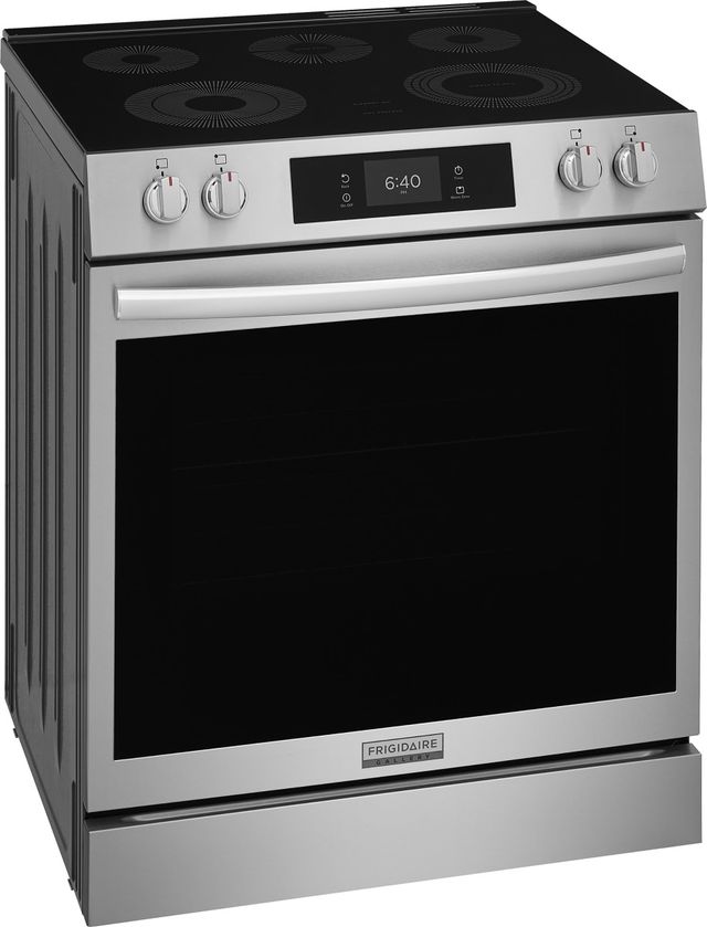 Frigidaire Gallery® 30" Smudge-Proof® Stainless Steel Slide-In Electric Range with Stone Baked Pizza-2