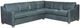 Braxton Culler Customizable Oliver 3-Piece 116" Leather L-Shape Sectional-0