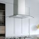 XO Fabriano Collection 36" Stainless Steel Island Range Hood -2