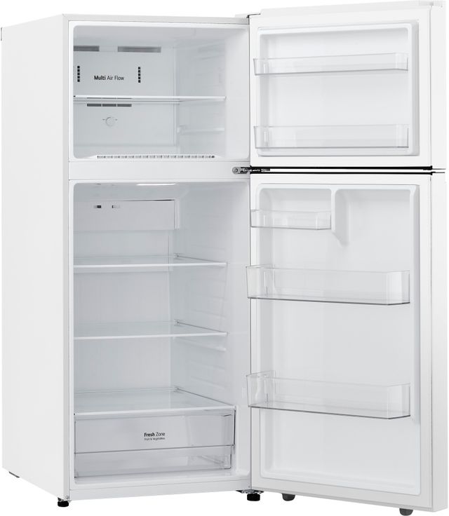 LG 28 in. 17.5 Cu. Ft. White Top Freezer Refrigerator-2