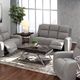 CHEERS Hyde Park Steel Power Reclining Sofa-0