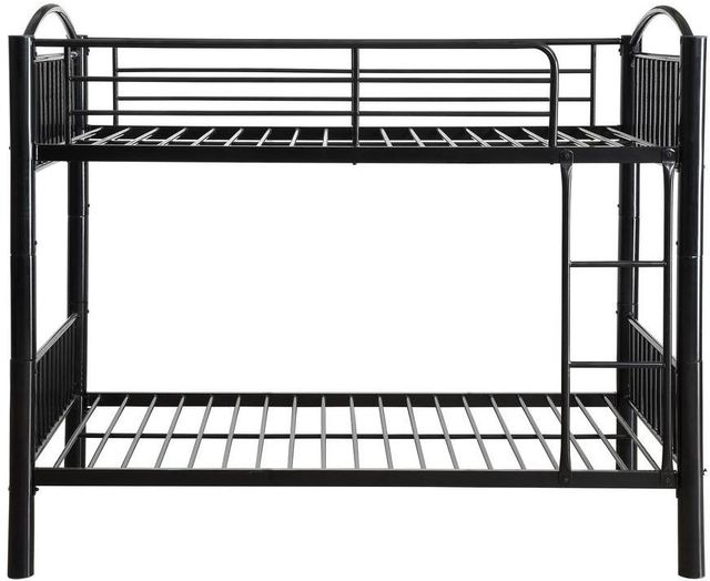 ACME Furniture Cayelynn Black Twin Over Twin Bunk Bed-3