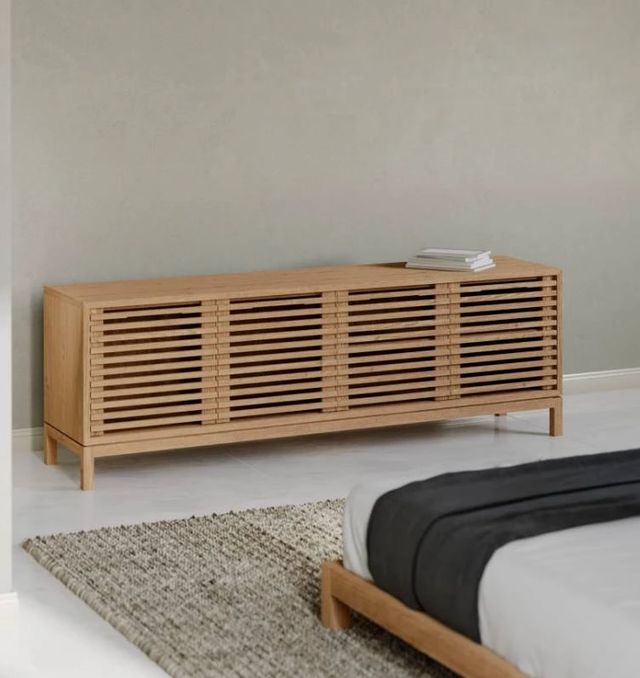 Modus Furniture Tanner Flaxen Media Console-1