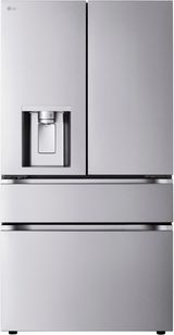 LG 36 in. 28.6 Cu. Ft. PrintProof™ Stainless Steel French Door Refrigerator 