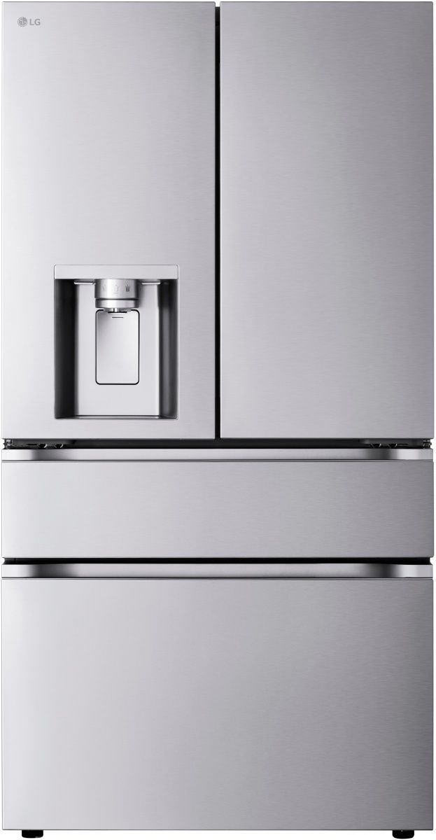 LG 36 in. 28.6 Cu. Ft. PrintProof™ Stainless Steel French Door Refrigerator -0