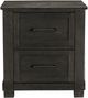 A-America® Sun Valley Charcoal Nightstand-0