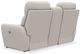 La-Z-Boy® Douglas Ivory Power Reclining Loveseat with Headrest and Console-3