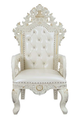 ACME Furniture Adara 2-Piece Antique White/Pearl White Dining Arm Chair Set-3