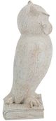 A & B Home Brown Polyresin Perched Owl Figurine-3