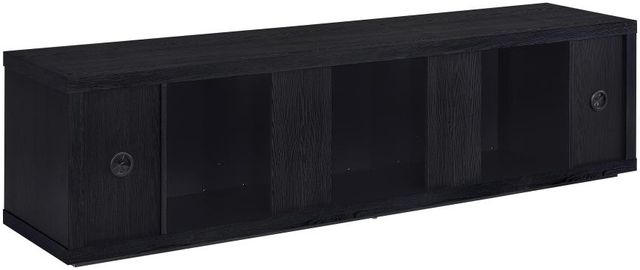 Coaster® Deiter Black Fireplace Media Console TV Stand-4