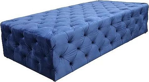 Edgewood Furniture Juliette Navy Ottoman-0