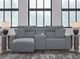 Signature Design by Ashley® Modmax II 3-Piece Pepper/Salt Left-Arm Facing Power Reclining Sectional and Chaise-1