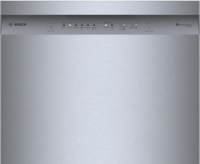 Bosch® 100 Series 24" Stainless Steel Front Control Built-In Dishwasher-1