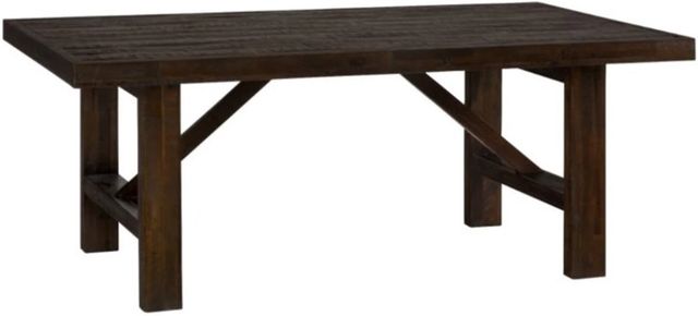 Jofran Inc. Kona Grove Brown Trestle Dining Table-0