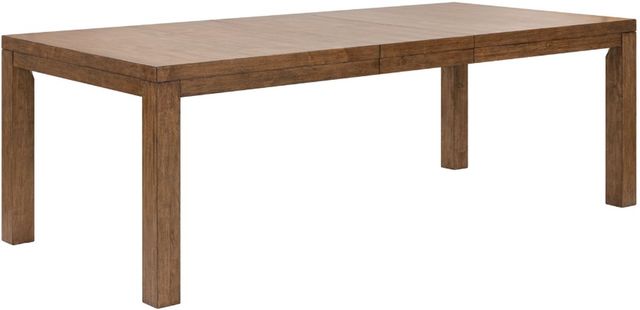 Liberty Furniture Shaker Lakes 6-Piece Harvest Brown/Taupe Rectangular Table Set-1