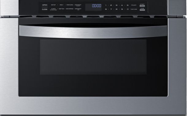 Summit® 24" Stainless Steel Wide Built-In Microwave Drawer