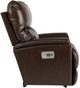 La-Z-Boy® Trouper Walnut Leather Power Rocking Recliner with Headrest and Lumbar-2