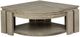 Magnussen Home® Conrad Stone Harbor Gray Pie Shaped Lift Top Cocktail Table with Casters-2