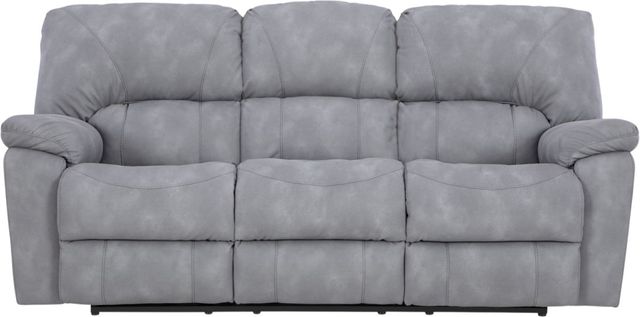 HomeStretch Rhino Gray Manual Reclining Sofa-2