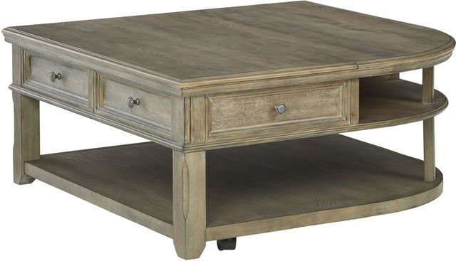 Signature Design by Ashley® Janismore Grayish Brown Coffee Table-3