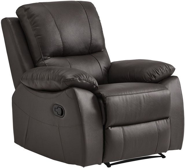 Homelegance® Dawson Brown Manual Recliner -0