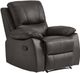 Homelegance® Dawson Brown Manual Recliner -0