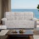 Furniture of America® Dionysus Gray Manual Reclining Sofa-0