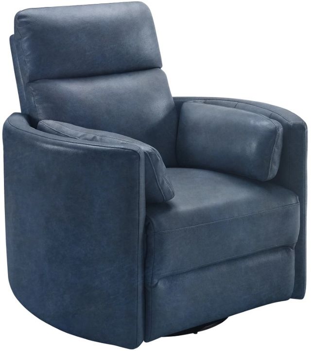 Parker House® Radius Vintage Navy Power Swivel Glider Recliner-0