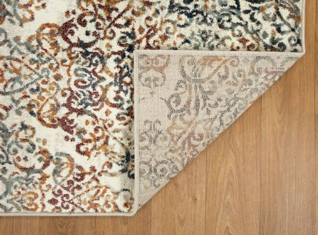 KAS Rugs Heritage Ivory Timeless 5'x8' Area Rug-3