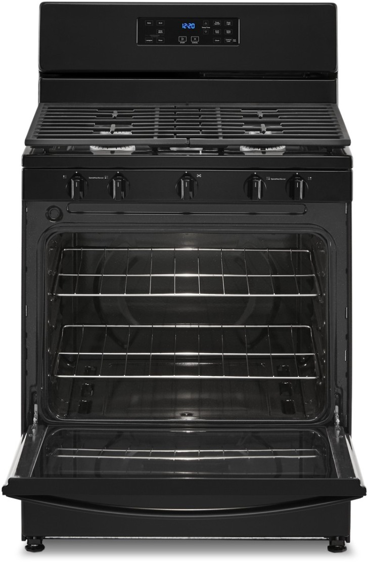 Whirlpool 30" Black Freestanding Gas Range - Thumbnail 3