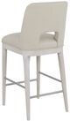 Fairfield® Customizable Claude Counter Stool with Nickel Stretchers-2