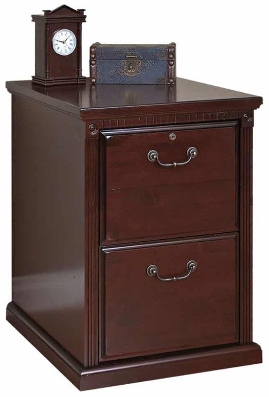Martin Furniture Huntington Vibrant Cherry 2-Drawer File Cabinet-0